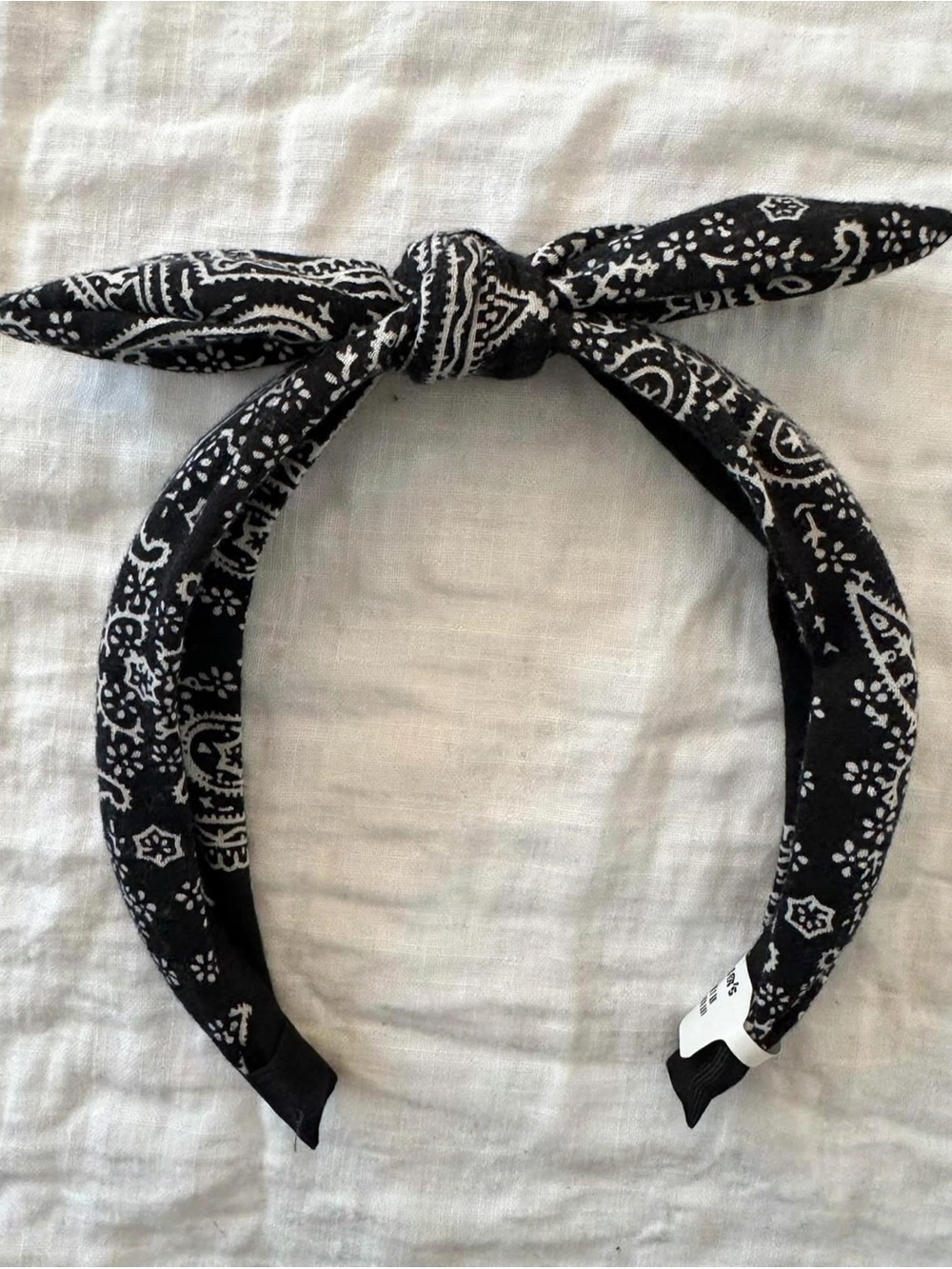 Claire’s Paisley Bandana Bow Headband Set NWT 2pc - Picture 5 of 9